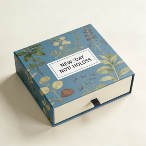 bespoke rigid boxes with logo and magnetic closure