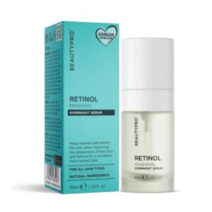 Custom Printed Retinol Serum Boxes with logo for UK skincare brands