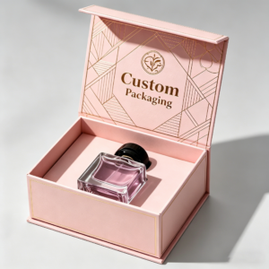 luxury perfume rigid boxes with magnetic closure