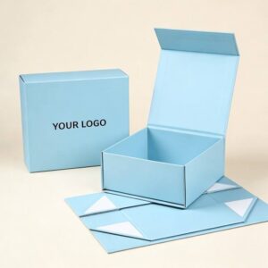 Luxury Magnetic Closure Boxes with magnetic snap